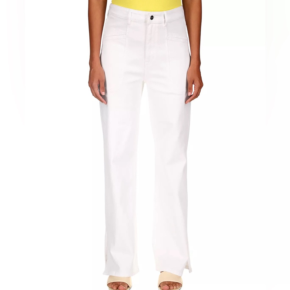 NWT Sanctuary High Rise Slit Straight Leg Jeans